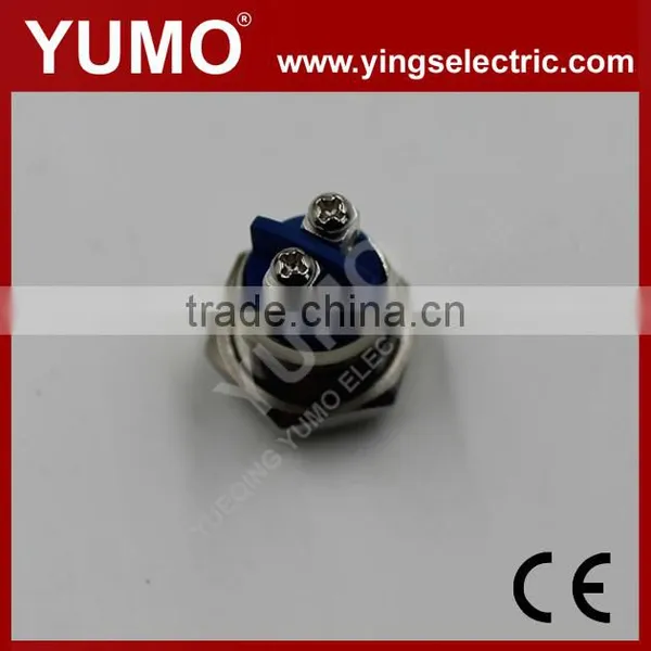 Hot Sale JS16H ROHS 16mm High Round IP65 Momentary Screw Terminal 2A/36VDC Push Button Switch Emergency Push Button photo-4