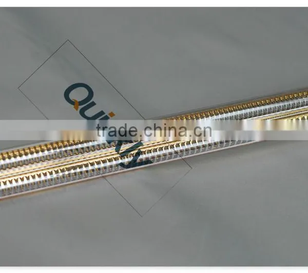 IR Quartz Gold-coated Medium Wave Twin Tubes photo-5