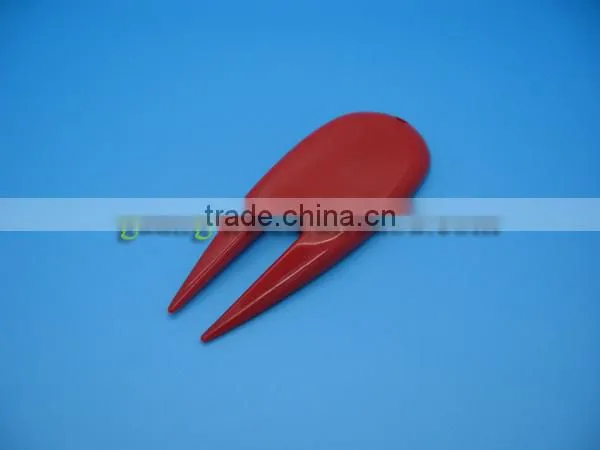Red Golf Divot Tool of Polylactide Pla Material -- 100%biodegradable Eco-friendly photo-2