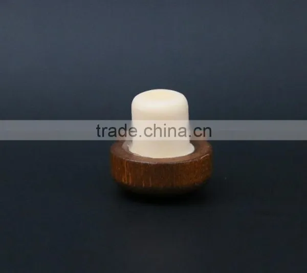 Custom Wooden Top With Synthestic Cork Wood Cork Stopper photo-5
