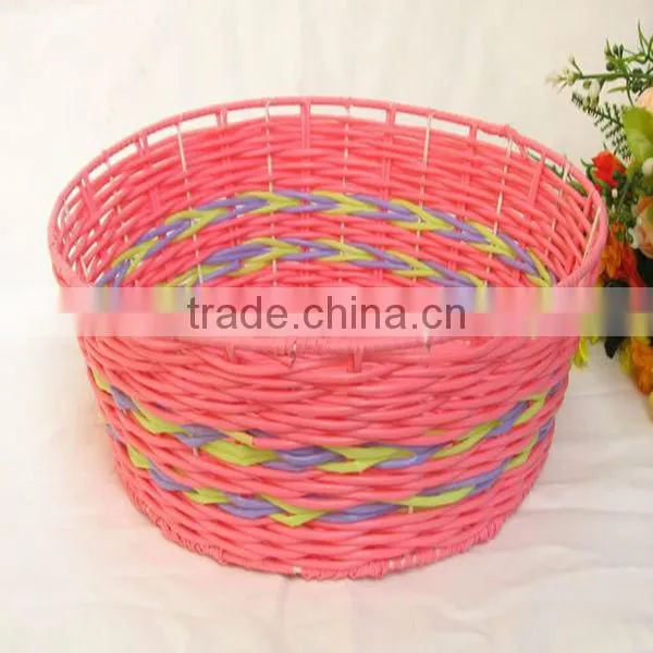 HOT Plastic Colored Storage Baskets Furit Basket photo-2