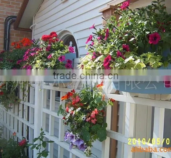 Durable Window Box Planter Vertical Garden Pots Decorative Watering Flower Pots photo-6