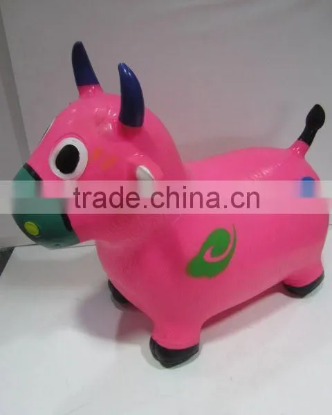 Painted Inflatable Toys for Children Jumping Horse photo-4