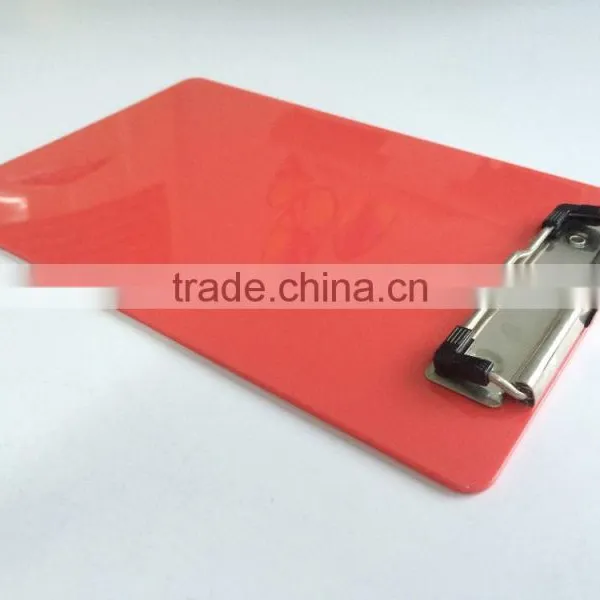A5 PS Red Smooth School Clipboard photo-3
