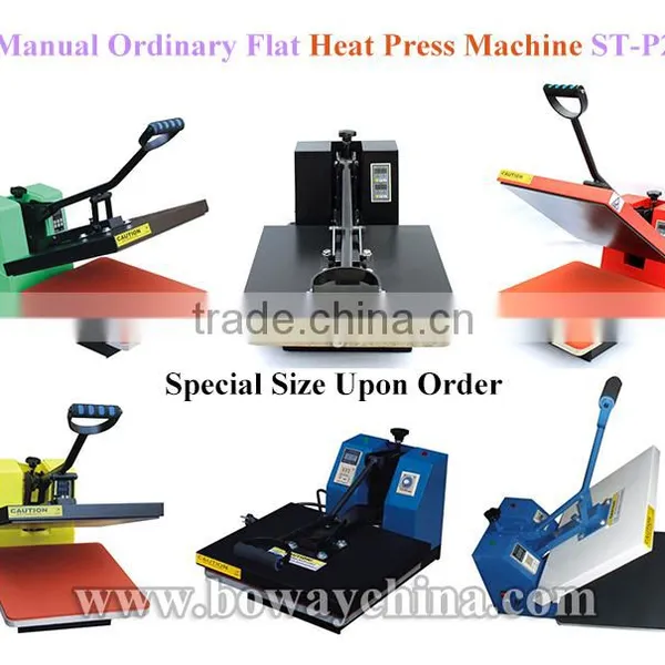 Manual High Pressure Flat Heat Press Thermal Transfer Printer photo-4