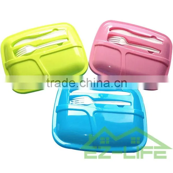 High Quality Meal Prep Premium Bento Lunch Box Containers- 3 Compartment Set With Lids Durable & Reusable for Kids and Adulte photo-6