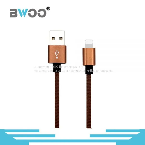 BWOO Braided USB DATA Cable With Lightning Micro Connector photo-3