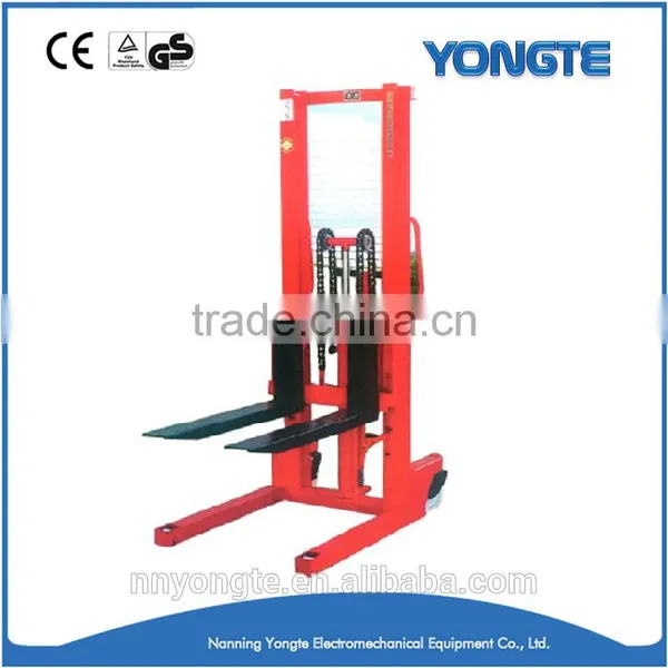 1000kg,2000kg Superior Forklift Hydraulic Manual Stacker