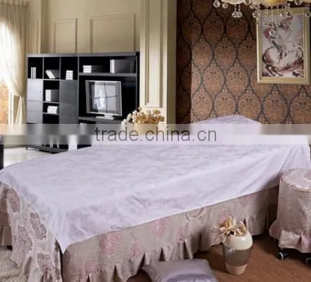 Cotton/polycotton/polyester Massage Fitted Sheet for Spa/beauty Salon photo-4