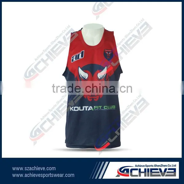 Custom Running Shirt Mens Tank Top