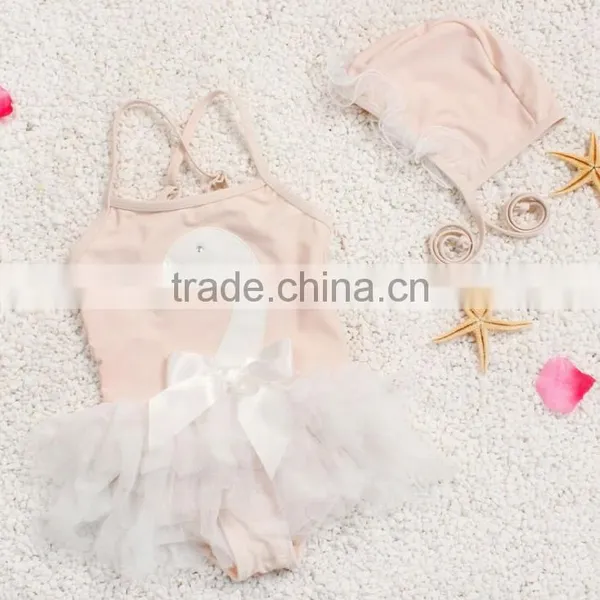2017 Summer Girls Bathing Suits With Narrow Adjustable Straps photo-2