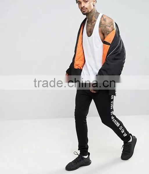 High Quality New Design Summer Cooling Custom White Color Gym Wear Comfortable Cotton Spandex Casual Men's Sport Vest photo-4