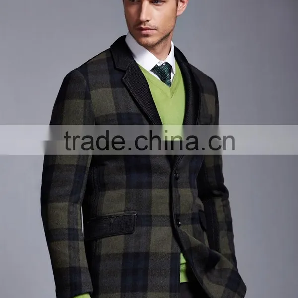 Wool High Quality Winter Warm Men Coat Made to Measure Overcoat. BCL022 photo-4
