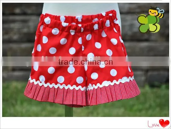 Baby Bloomers Wholesale Baby Icing Shorts Summer Girls Short Plain Purple Gingham Pants photo-2