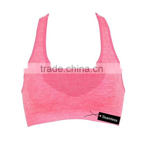 New Factory Supply Seamlee Bra Ladies Lingerie Wireless Sexy Sportswear Seamless Yoga Bra photo-2
