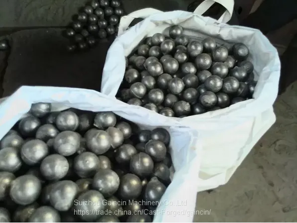 Grinding Media Steel Balls for Mining Mill, Cast Chromium Grinding Media Iron Balls photo-3