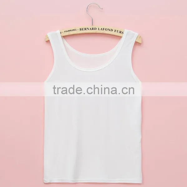Modal Women's Vest 2016 Cultivate One's Morality Show Thin U h a T-shirt The New Render Unlined Upper Garment in Summer photo-6