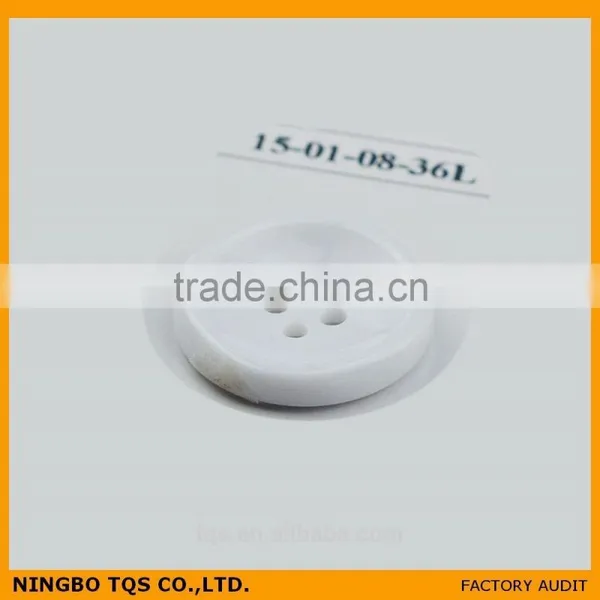 Pearl White Ladies Fur Coat Button photo-4