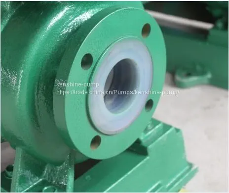 IHF Fluoroplastic Liner Chemical Centrifugal Pump Acid Pump Alkali Pump Anticorrosion Pump photo-2