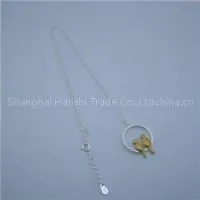 Sterling Silver Charm Necklace SSN017