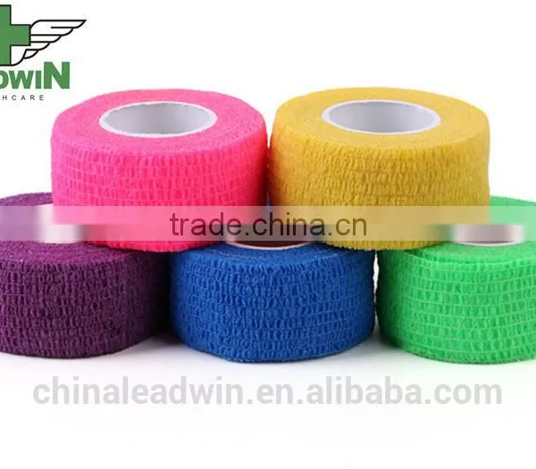Non-woven Cohesive Elastic Bandage With CE