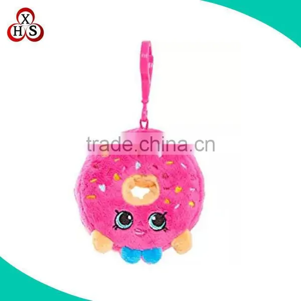 Factory Price Stuffed Donut Key Chain Plush Donut Keychain photo-2