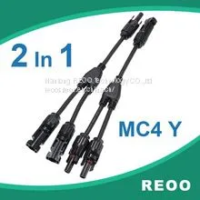 REOO MC4 Y Branch Solar Connector and Waterproof Connectors photo-2