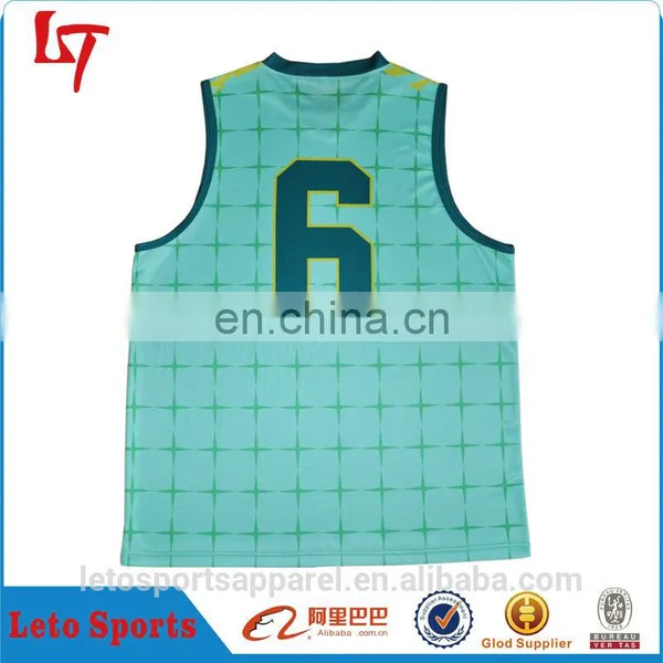 Custom Simple Design Basketball Jersey Throwback Blue Jerseys photo-2