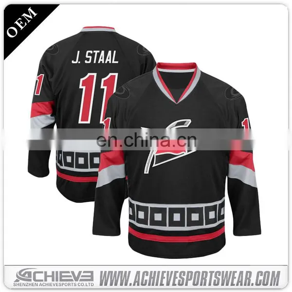 Sports Custom Hockey Jerseys Sublimation Team Hockey Uniforms Tackle Twill Ice Hockey Jerseys photo-4