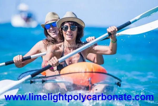 Transparent Kayak, Clear Kayak, Crystal Kayak, Polycarbonate Kayak, Clear Canoe, Transparent Canoe, Crystal Canoe Kayak photo-4