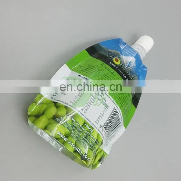 Factory Manufacture Customized Stand up Plastic Printing Packaging Pouch, Stand up Spout Pouch for Drinks/water/liquid photo-2