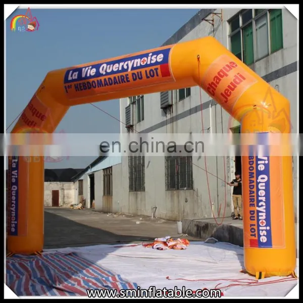 2016 New Inflatable White Arch With Custom Design For Rental Advertising Promotional Archway photo-6