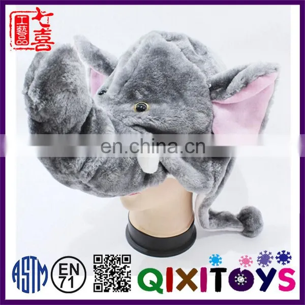 Professional Customized Unique Design High Quality Funny Plush Animal Hats Kids Fur Hat Wholesale photo-5