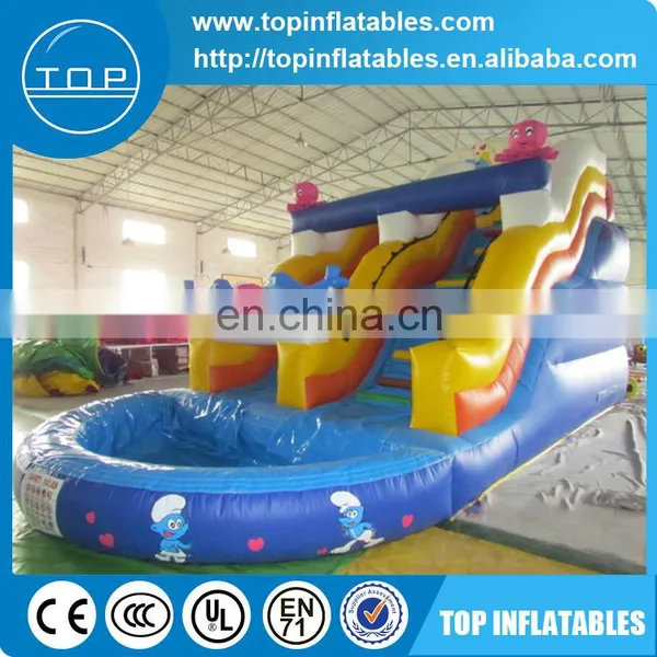 New Design Fashion Inflatable Hurricane Water Slide photo-3