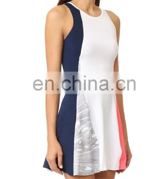 China Manufacturer Custom Women Netball Dress Sublimated photo-3