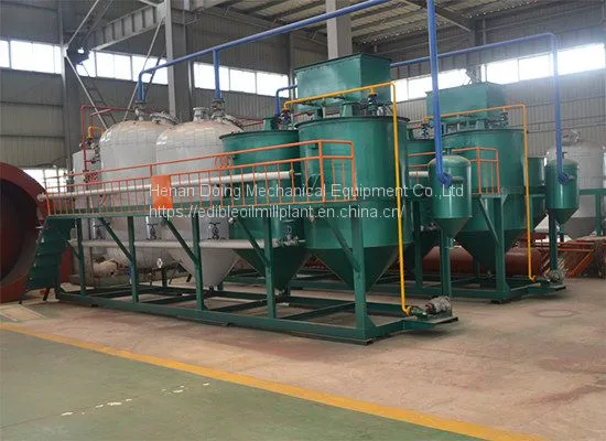 Batch Type Palm Oil Palm Kernel Oil Refining Machine for Purify Crude Palm Oil photo-3