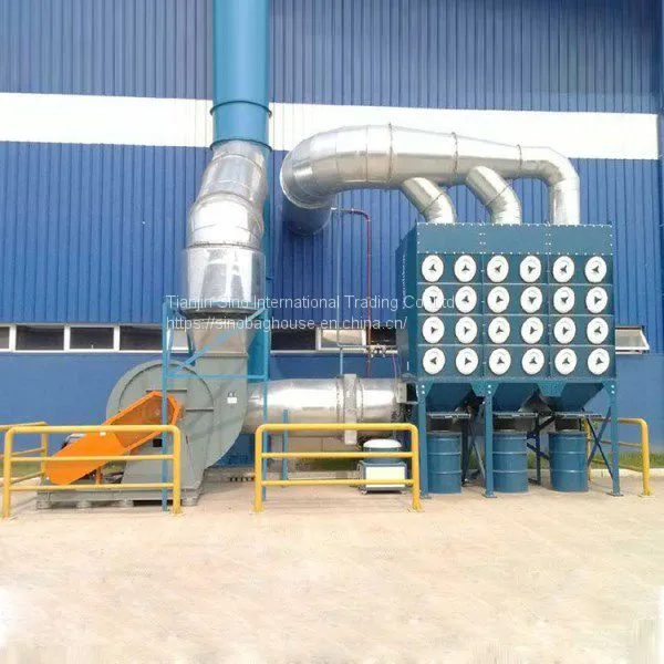 High Quality Industrial Cartridge Filter Dust Collector for Thermal Spray Processing photo-3