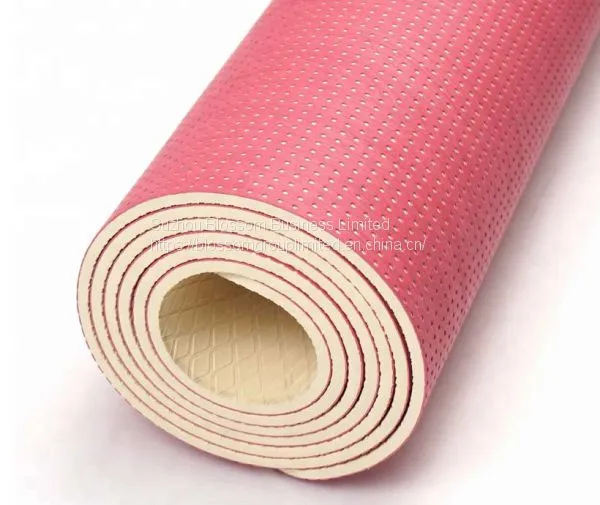 PVC 2018 Manufacturer Cheap Custom PVC Yoga Mat photo-2