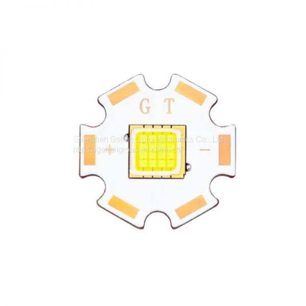 Getian FC60 Новый продукт 12-14В 40Вт светодиодный чип с радиатором размером 20*20 мм на печатной плате Высокая надежность COB-чип