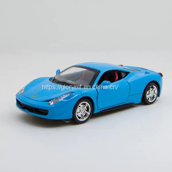 Die Cast Ferrari Model Car / 12cm Blue Function Mdoel Car Available photo-3