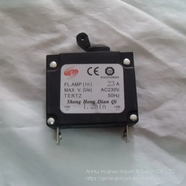 High Quaity 188F 5KW Generator Circuit Breaker photo-3