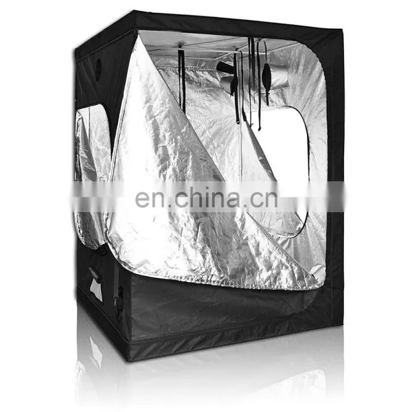 Full Range Multiple Sized Indoor Grow Tent Equipment 600D Mylar For Hydroponic Growing Plant photo-2