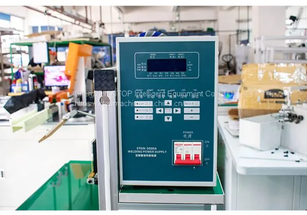 5000A/8000A DC Pneumatic Manual Spot Welding Machine for Battery Pack Assembly photo-3