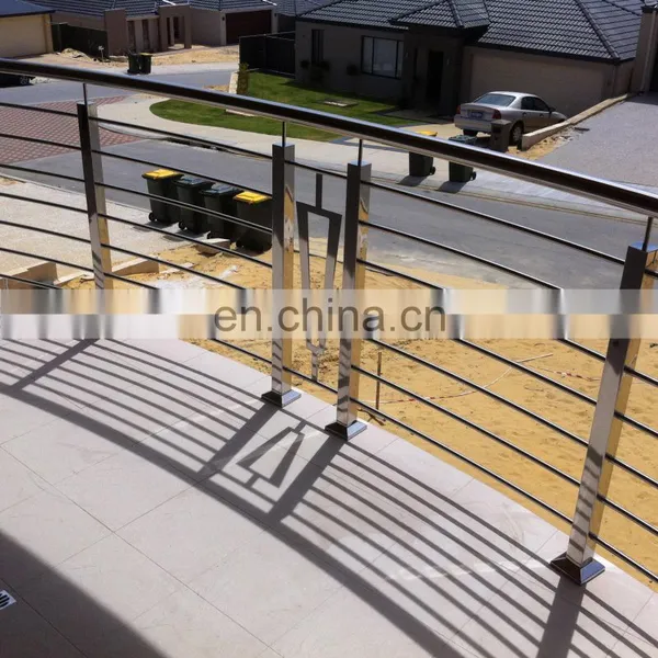 Morden Exterior Cheapest Handrail Baluster Laminated Deck Balcony Glass Railing Design photo-7