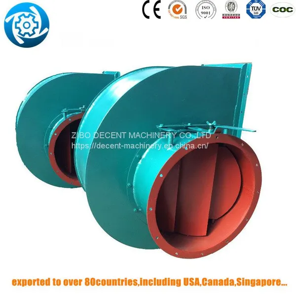 Q345 Air Blower Factory High Volume Materials Drying Centrifugal Fan photo-2