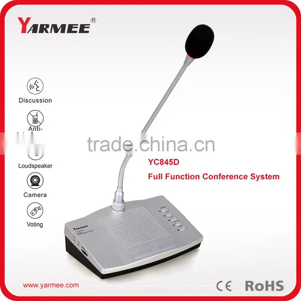 Voting Function Microphone With Built-in Speaker for Conference System photo-2