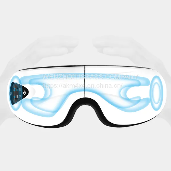 Electric Foldable Rechargeable Heat Vibration Air Compression Massage With Music Cheyin Eye Massager Realink photo-5