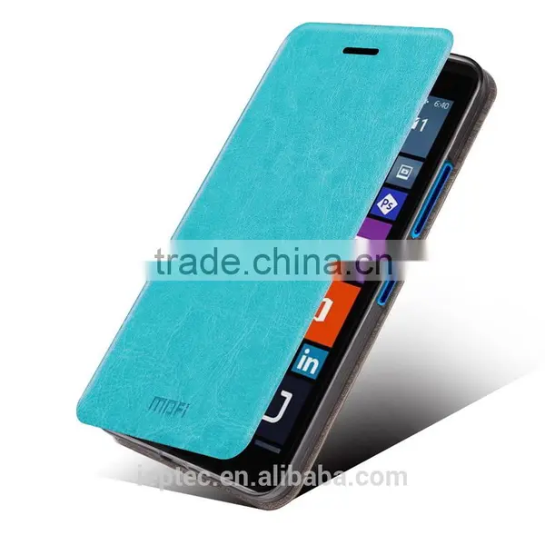 MOFi Retro PU Leather Mobile Phone Flip Cover Cases for Microsoft Lumia 640 XL, Microsoft RM-1096 photo-4