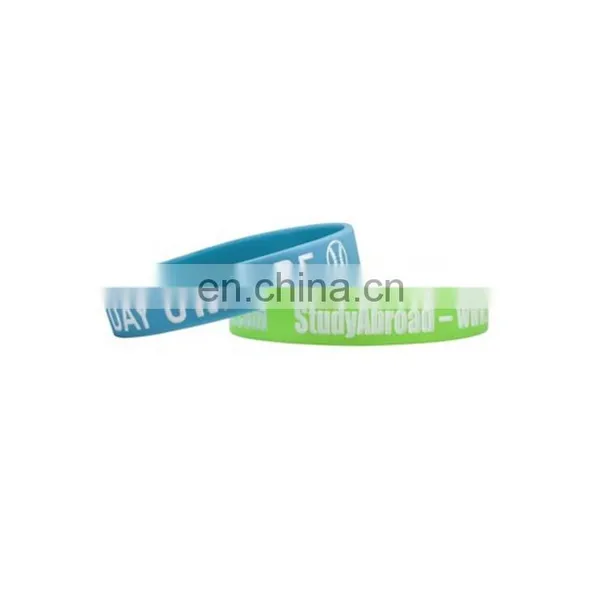 Colourful Round Silicone Power Bracelet With Custom Logo photo-5