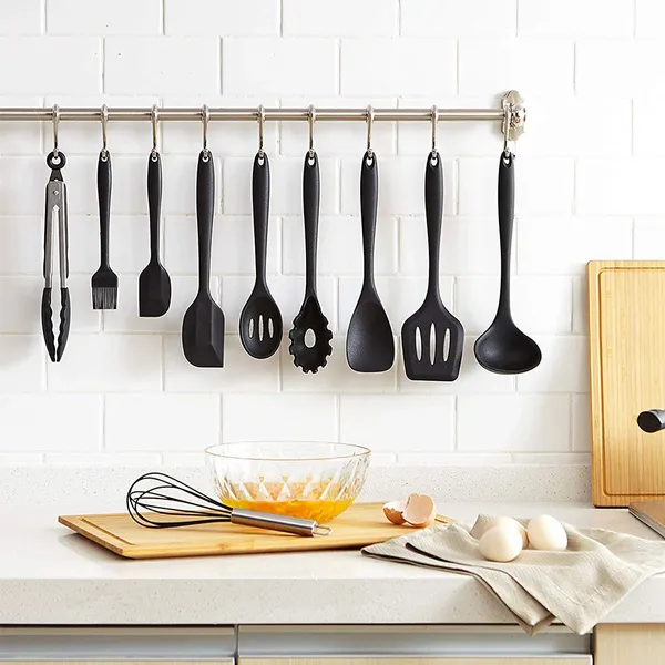 Kitchen Accessories Home and Kitchen Cookware Sets Silicone Kitchen Utensils Set Baking Tools Silicone Kitchen Cooking Utensils Set photo-3